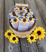 Sunflower Wedding Seed Packets Favors