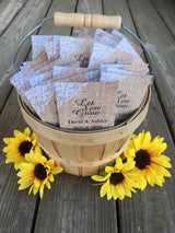 Wedding Seed Packets Rustic Favors