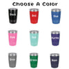 Personalized golf tumbler