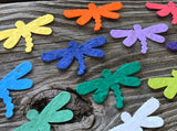Plantable Paper Favors Dragonfly baby shower favors