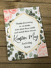 zoom virtual baby shower seed packets favor pink