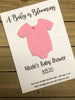 Plantable paper baby shower favors unisex
