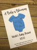 Plantable paper baby shower favors unisex