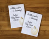 Pumpkin Favors Fall baby shower seed packets