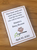 owl baby shower seed packets gifts - Favor Universe