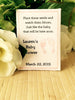 Girl or boy Baby Shower Seed Packets Footprints Favors