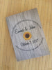 Rustic Wood with Sunflower Seed Packets - Favor Universe