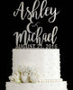 Wedding Cake Topper (First Names) - Favor Universe