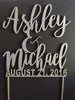 Wedding Cake Topper (First Names) - Favor Universe