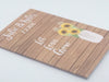 Sunflower Vase on wood background - Favor Universe