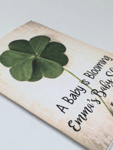 Shamrock Baby Shower Seed Packets - Favor Universe