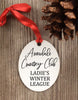Tennis Ornament, tennis christmas ornament, tennis team gift, bowlers gift, custom tennis ornament, personalized tennis ornament,tenis ball - Favor Universe