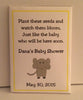Elephant Baby Shower Seed Packets - Favor Universe