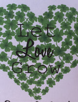 Shamrock Heart Seed Packets - Favor Universe