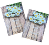 Custom Rustic Daisy Personalized Wedding Seed Packets - Favor Universe