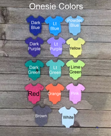 Plantable Baby Shower Seed Paper Favors with Onesie
