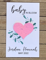 Plantable Seed Paper Baby Shower Favors