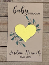 Plantable Seed Paper Baby Shower Favors